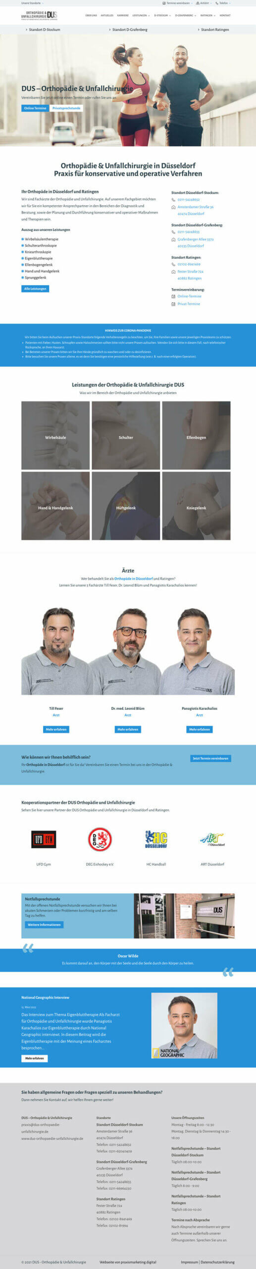 DUS – Orthopädie & Unfallchirurgie