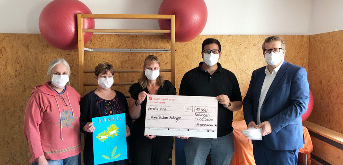 Solingenmasken.de – 60.000 EUR für 11 Einrichtungen!