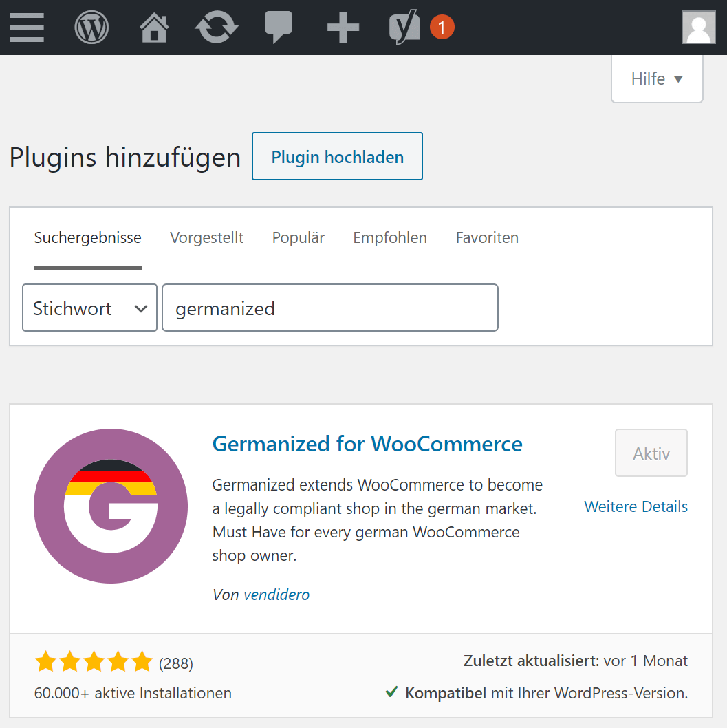 WooCommerce Germanized